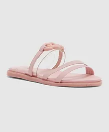 Molekinha Ailani Casual Slides - Pink
