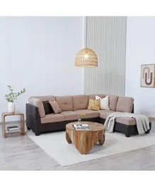 PAN Home Enterprise Corner Sofa Set - RHF