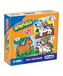 Frank Play & Learn Animals Puzzle - 15 Pieces