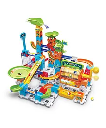 Vtech Marble Rush Corkscrew Challenge Building Construction Toy - 111 Pieces