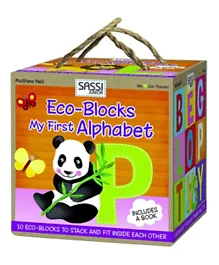 Sassi Eco Blocks My First Alphabet - 10 Blocks