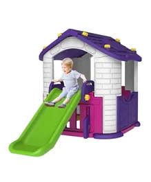 Myts All in 1 Indoor Playhouse With Slide - Purple