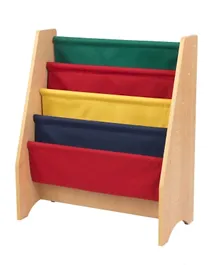 KidKraft Sling Bookshelf Primary - Multicolour