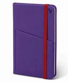 IF Bookaroo Pocket Notebook Journal  - Purple