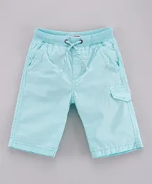 Minoti Poplin Shorts - Light Blue