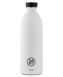 24Bottles Urban Lightest Stainless Steel Water Bottle Ice White - 1000mL