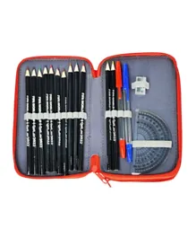 FIFA 2022 Country Germany Double Decker Pencil Case With Stationary Supplies - 31 Pieces