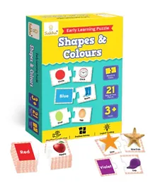 SAKHA Shapes & Colours Early Learning Puzzle - 42 Pieces