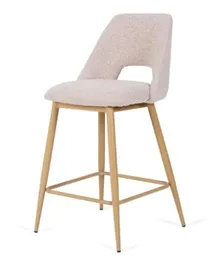 PAN Home Alani Bar Chair - Pink & Natural