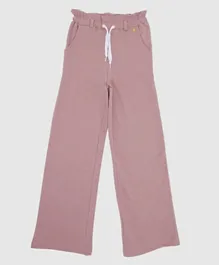 R&B Kids Flared Terry Joggers - Pink