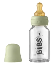 BIBS Baby Bottle Set Sage - 110mL