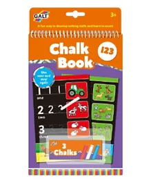 Galt Toys Chalk 123 Counting Book for Children - 7 Pages