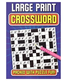 Large Print Crossword - English