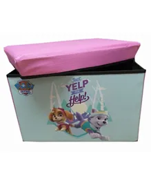 Nickelodeon Paw Patrol Girls Foldable Storage Box - Pink and Blue