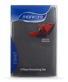 Manicare 5 Piece Grooming Set 21002 - Grey