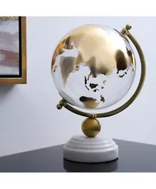 بان هوم - ديكور الكرة الأرضية - ذهبي