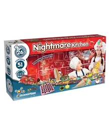 SCIENCE FOR YOU Nightmare Kitchen Experiment Kit - Educational Cooking Science Toy for Kids 8 Years+, STEM, 57 Pcs with 36 Pg Book