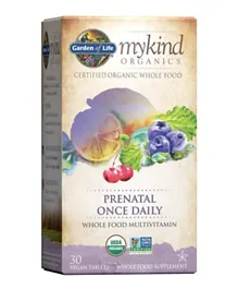 Garden of Life Gol Mykind Organics Prenatal Once Daily 1856 - 30 Tablets