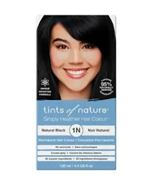 TINTS OF NATURE Permanent Hair Color 1N Natural Black - 130mL