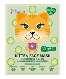 7th Heaven Kitten Face Sheet Mask