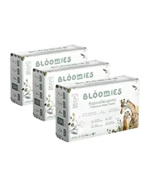 Bloomies Hypoallergenic Premium Pant Style Baby Diapers Size 5 Pack of 3 - 120 Pieces