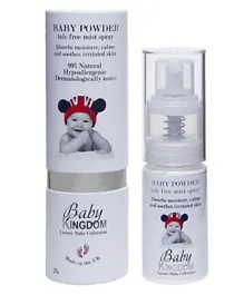 Baby Kingdom Baby Powder  Talc free mist spray - 25 grams