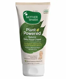 Mother Sparsh Plant Powered Natural Baby Face Cream - 50g