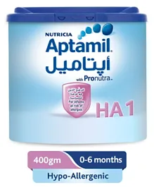 Aptamil Hypo Allergenic 1 Infant Milk Powder - 400g