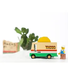 Candylab Wooden Taco Truck - Multicolour