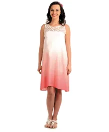 House Of Napius Maternity Casual Dress - Pink