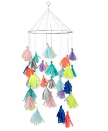 Meri Meri Bright Tassel Chandelier - Multicolour