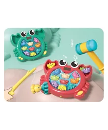 STEM Whack-a-Crab Multi-functional Toy - Green