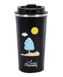 Any Morning Stainless Steel Travel Coffee Mug - 510mL