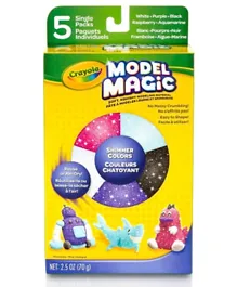 Crayola Model Magic Shimmer - Pack of 5