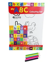 Alligator Books ABC Colouring Set  - 10 Pages