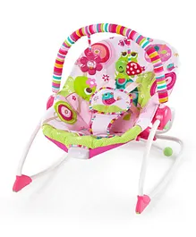 Bright Starts Infant to Toddler Rocker - Raspberry Garden