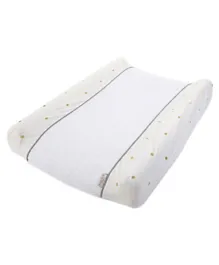 Childhome Changing Cushion Cover  Jersey Gold Dots - White