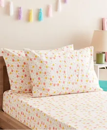 HomeBox Hermione Kapas Cotton Pillow Cover Set -  2 Pieces