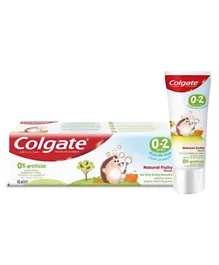 Colgate Kids Toothpaste Natural Fruity Multicolour -  40ml