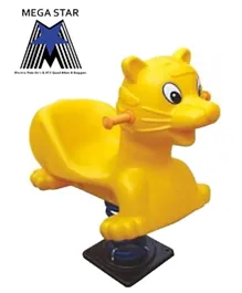 Megastar Lion Spring Rider - Yellow