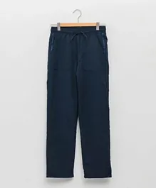 LC Waikiki Solid Fleece Lined Trousers - Navy Blue