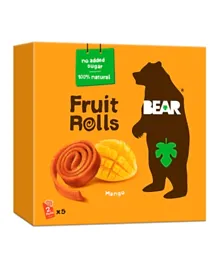Bear Fruit Rolls Mango Pack of 5 - 20g Each