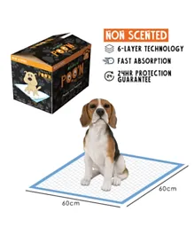 Nutrapet Non-Scented Poo N Pee Pads - Pack of 50