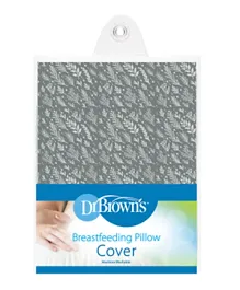 Dr Browns Cover for Breastfeeding Pillow Cover - Grey