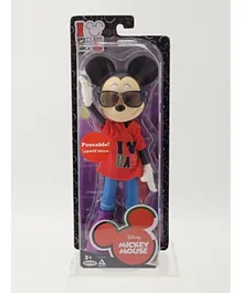Disney Mckey Mouse Doll I Love UAE - 24cm