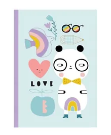 Petit Monkey Notebook Panda love