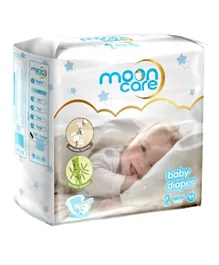 Moon Care Baby Diapers Size 2 Mini - 84 Pieces