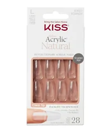Kiss Salon Acrylic Natural Nails KSAN06
