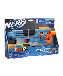 Nerf Elite 2.0 Commander RD-6 Blaster - Blue
