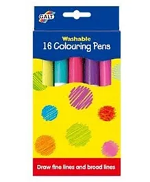 Galt Toys Washable Colouring Pens - Pack of 16